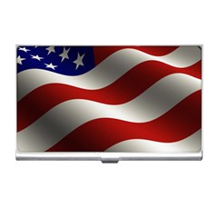 Flag United States Stars Stripes Symbol Business Card Holders by Simbadda