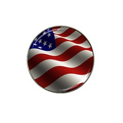 Flag United States Stars Stripes Symbol Hat Clip Ball Marker (4 Pack) by Simbadda