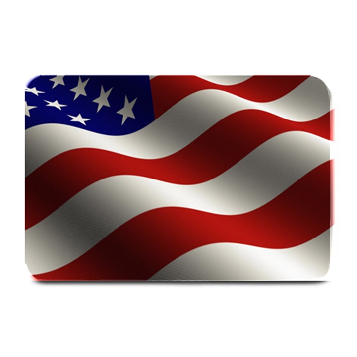 Flag United States Stars Stripes Symbol Plate Mats