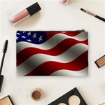 Flag United States Stars Stripes Symbol Cosmetic Bag (Medium)  Back