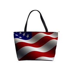 Flag United States Stars Stripes Symbol Shoulder Handbags by Simbadda