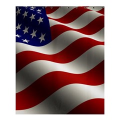 Flag United States Stars Stripes Symbol Shower Curtain 60  X 72  (medium)  by Simbadda