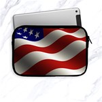 Flag United States Stars Stripes Symbol Apple iPad Mini Zipper Cases Front