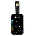 Glare Light Luster Circles Shapes Luggage Tags (One Side)  Front