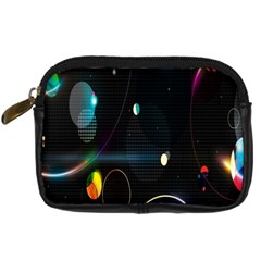 Glare Light Luster Circles Shapes Digital Camera Cases by Simbadda