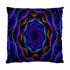 Flowers Dive Neon Light Patterns Standard Cushion Case (one Side) by Simbadda