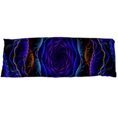 Flowers Dive Neon Light Patterns Body Pillow Case (dakimakura) by Simbadda