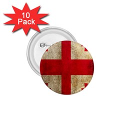 Georgia Flag Mud Texture Pattern Symbol Surface 1 75  Buttons (10 Pack)