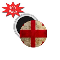 Georgia Flag Mud Texture Pattern Symbol Surface 1 75  Magnets (100 Pack)  by Simbadda