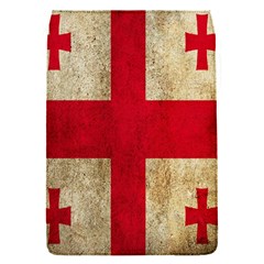 Georgia Flag Mud Texture Pattern Symbol Surface Flap Covers (s)  by Simbadda