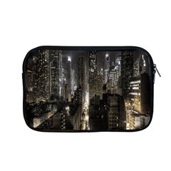 New York United States Of America Night Top View Apple Macbook Pro 13  Zipper Case by Simbadda