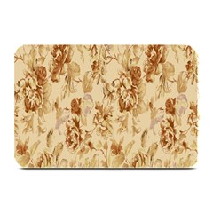 Patterns Flowers Petals Shape Background Plate Mats by Simbadda