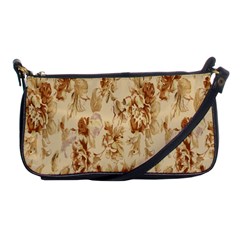 Patterns Flowers Petals Shape Background Shoulder Clutch Bags by Simbadda