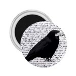 Black raven  2.25  Magnets Front