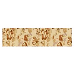 Patterns Flowers Petals Shape Background Satin Scarf (oblong) by Simbadda