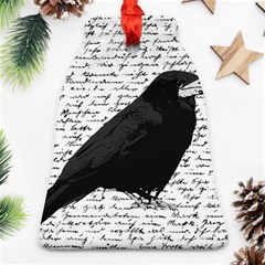 Black Raven  Ornament (bell) by Valentinaart