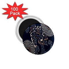 Patterns Dark Shape Surface 1 75  Magnets (100 Pack)  by Simbadda