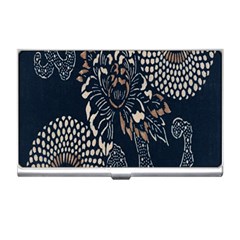 Patterns Dark Shape Surface Business Card Holders by Simbadda