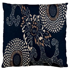 Patterns Dark Shape Surface Standard Flano Cushion Case (two Sides) by Simbadda