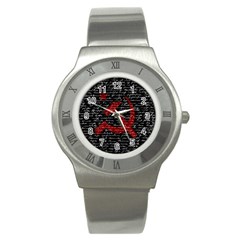 Communism  Stainless Steel Watch by Valentinaart