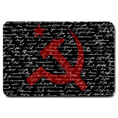 Communism  Large Doormat  by Valentinaart