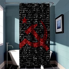 Communism  Shower Curtain 36  X 72  (stall)  by Valentinaart