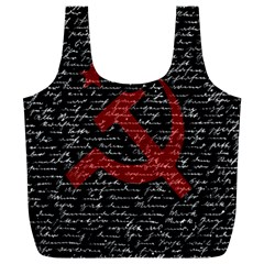 Communism  Full Print Recycle Bags (l)  by Valentinaart