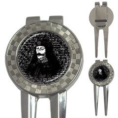 Count Vlad Dracula 3-in-1 Golf Divots by Valentinaart