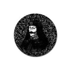 Count Vlad Dracula Magnet 3  (round) by Valentinaart