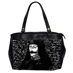 Count Vlad Dracula Office Handbags (2 Sides)  by Valentinaart