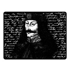 Count Vlad Dracula Fleece Blanket (small) by Valentinaart