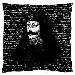 Count Vlad Dracula Large Cushion Case (one Side) by Valentinaart