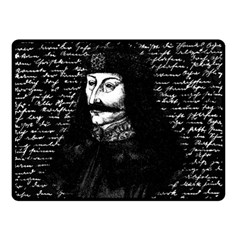 Count Vlad Dracula Double Sided Fleece Blanket (small)  by Valentinaart