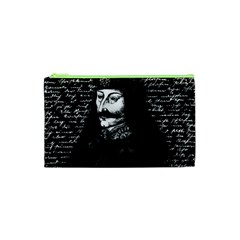 Count Vlad Dracula Cosmetic Bag (xs) by Valentinaart