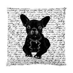 Cute Bulldog Standard Cushion Case (one Side) by Valentinaart