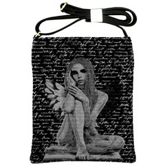 Angel Shoulder Sling Bags by Valentinaart