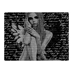 Angel Double Sided Flano Blanket (mini)  by Valentinaart