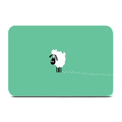 Sheep Trails Curly Minimalism Plate Mats by Simbadda