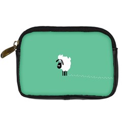 Sheep Trails Curly Minimalism Digital Camera Cases by Simbadda