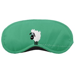 Sheep Trails Curly Minimalism Sleeping Masks by Simbadda