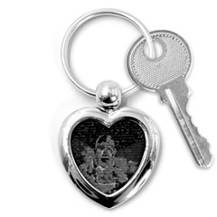 Angel  Key Chains (heart)  by Valentinaart