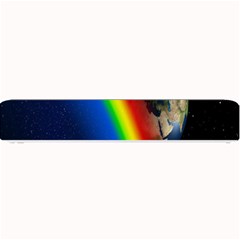 Rainbow Earth Outer Space Fantasy Carmen Image Small Bar Mats by Simbadda