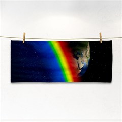 Rainbow Earth Outer Space Fantasy Carmen Image Cosmetic Storage Cases by Simbadda