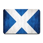 Scotland Flag Surface Texture Color Symbolism Small Doormat  24 x16  Door Mat