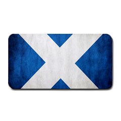 Scotland Flag Surface Texture Color Symbolism Medium Bar Mats by Simbadda