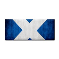 Scotland Flag Surface Texture Color Symbolism Cosmetic Storage Cases by Simbadda