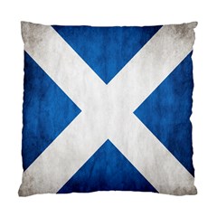 Scotland Flag Surface Texture Color Symbolism Standard Cushion Case (one Side) by Simbadda