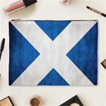 Scotland Flag Surface Texture Color Symbolism Cosmetic Bag (XL) Front