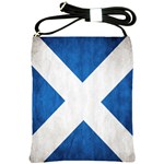 Scotland Flag Surface Texture Color Symbolism Shoulder Sling Bags Front