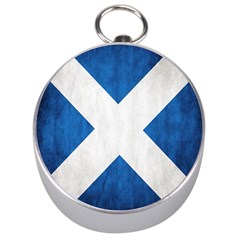 Scotland Flag Surface Texture Color Symbolism Silver Compasses by Simbadda